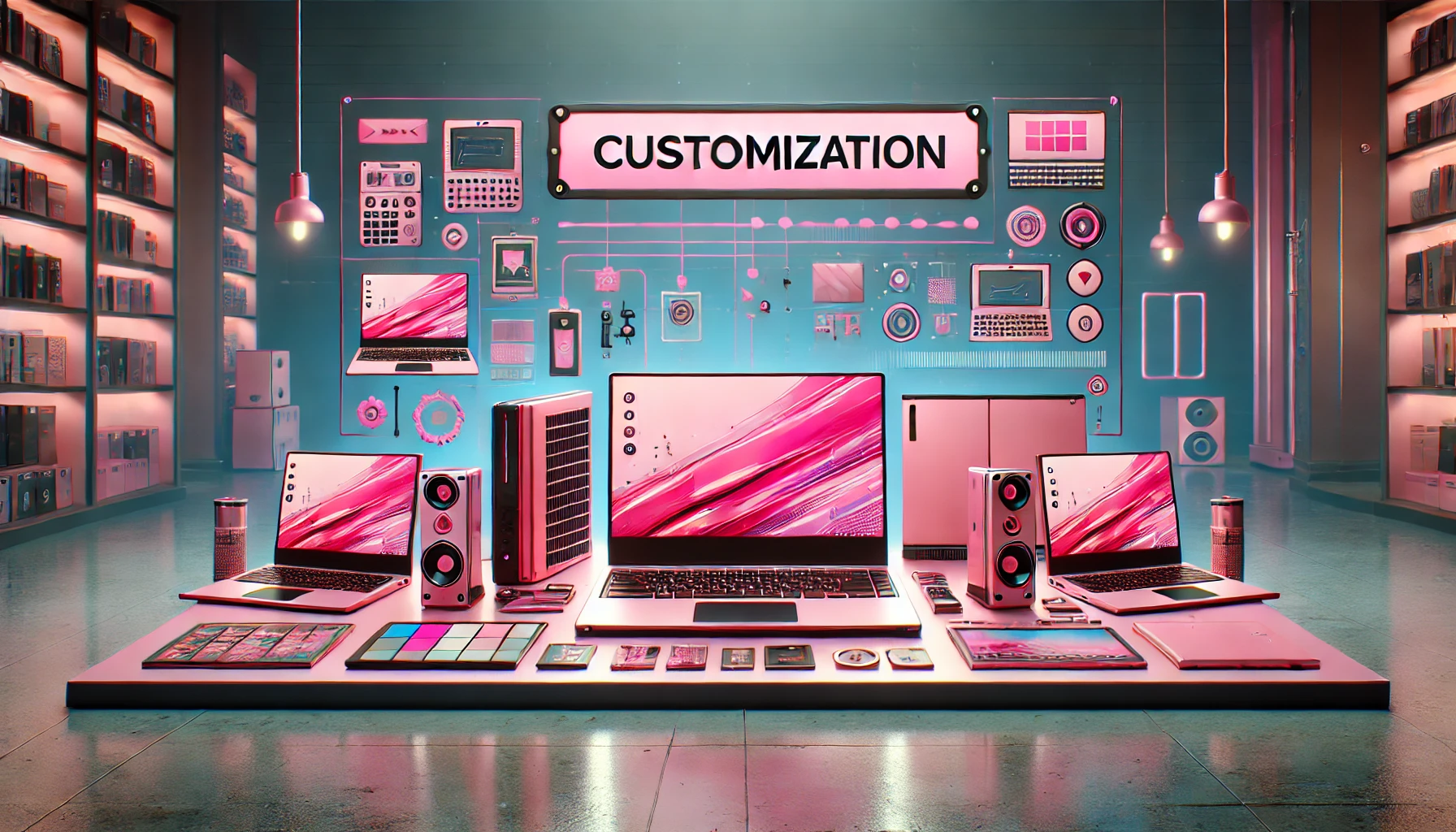 Customization Options for Pink Laptops