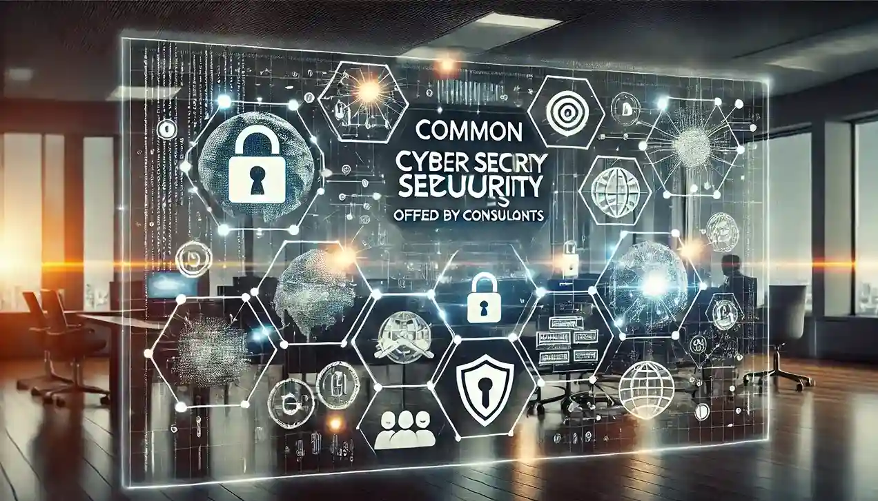 Common Cyber Security Services Offered by Consultants